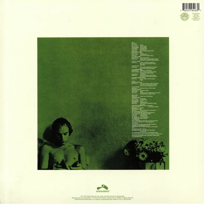 Back cover — Brian ENO — Another Green World (remastered)