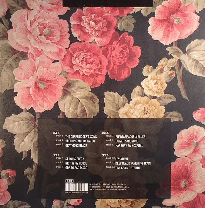 Обратная сторона обложки — MARK LANEGAN BAND — Blues Funeral