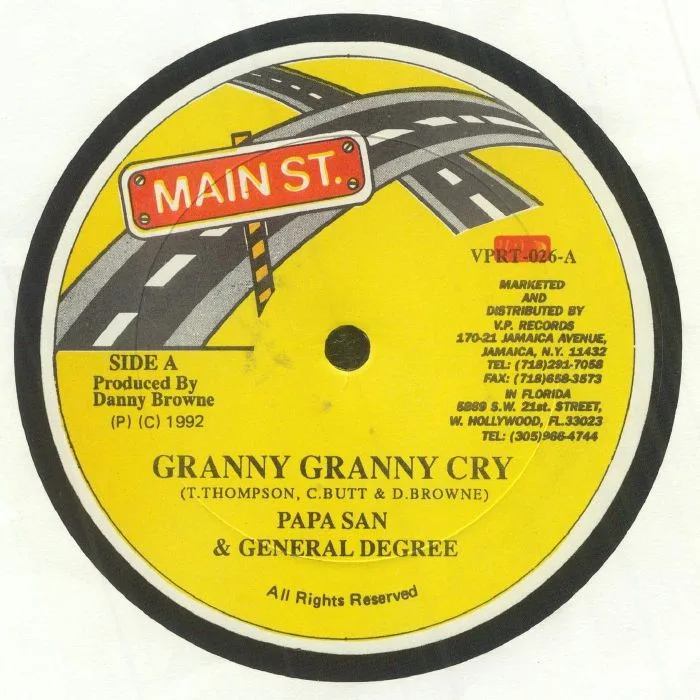 PAPA SAN / GENERAL DEGREE / CAPTAIN WILLIE — Granny Granny Cry