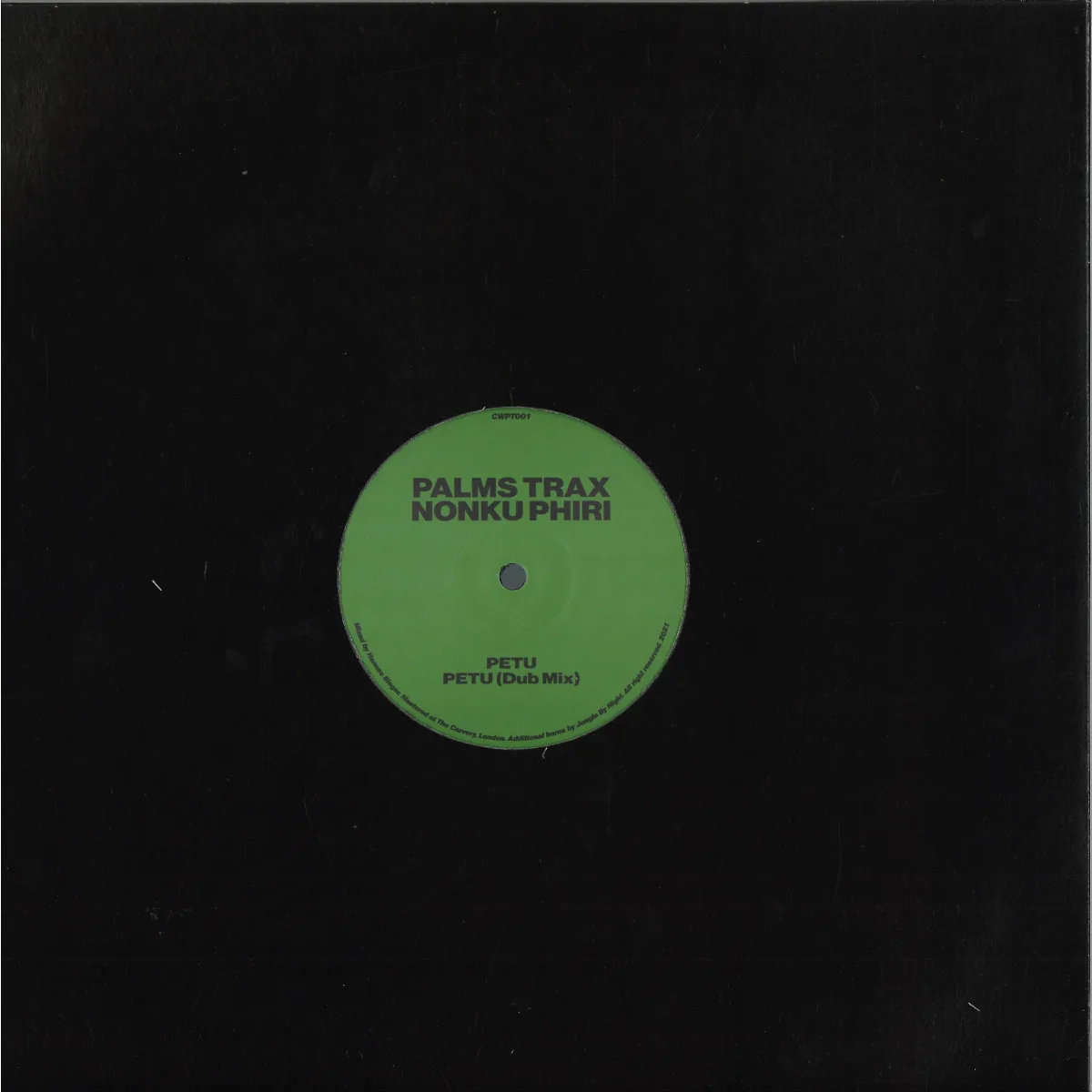 Back cover — Palms Trax,Nonku Phiri — Petu