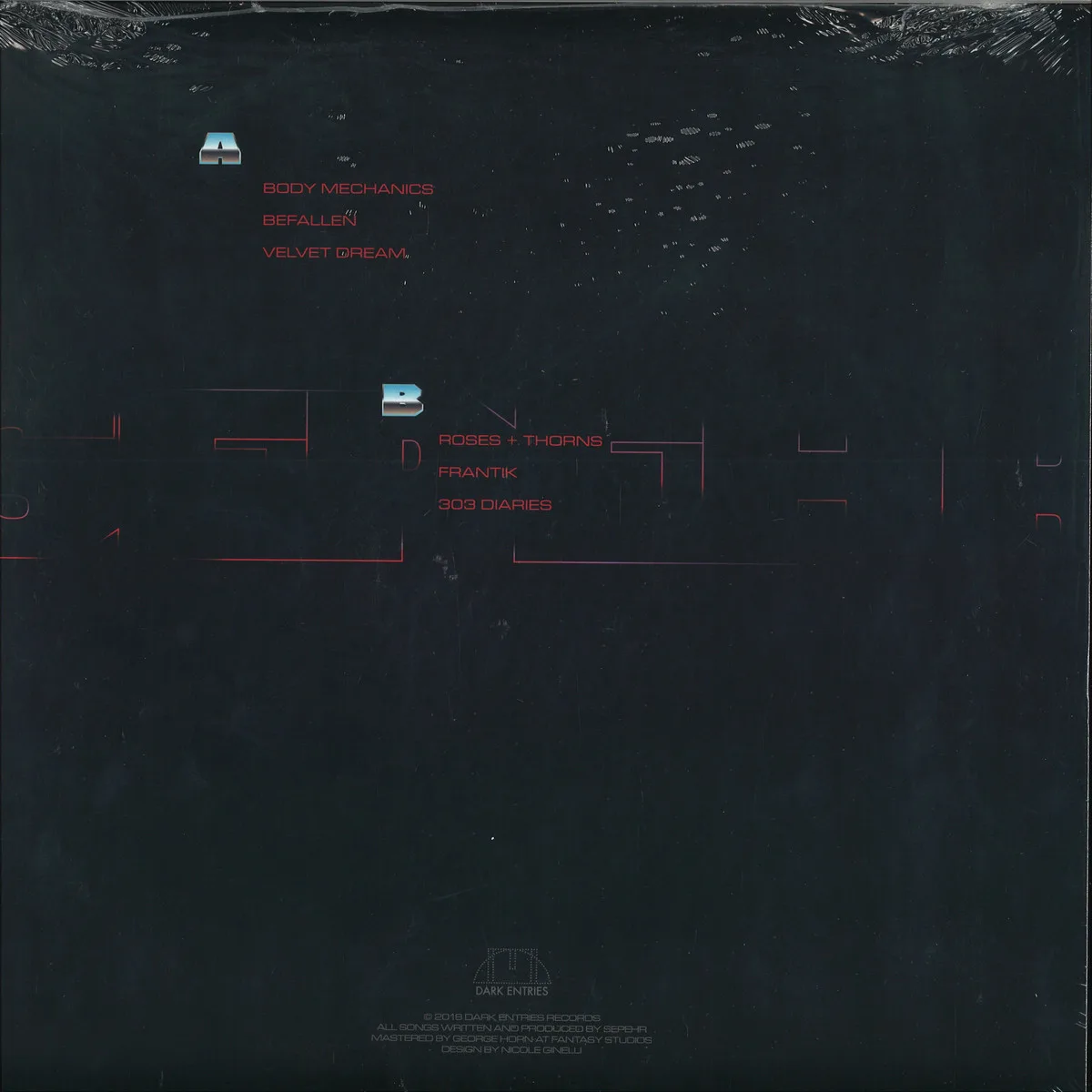 Back cover — Sepehr — Body Mechanics
