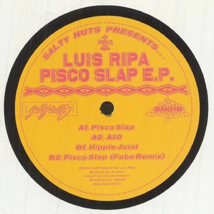 Лицевая сторона обложки — Luis RIPA — Pisco Slap EP