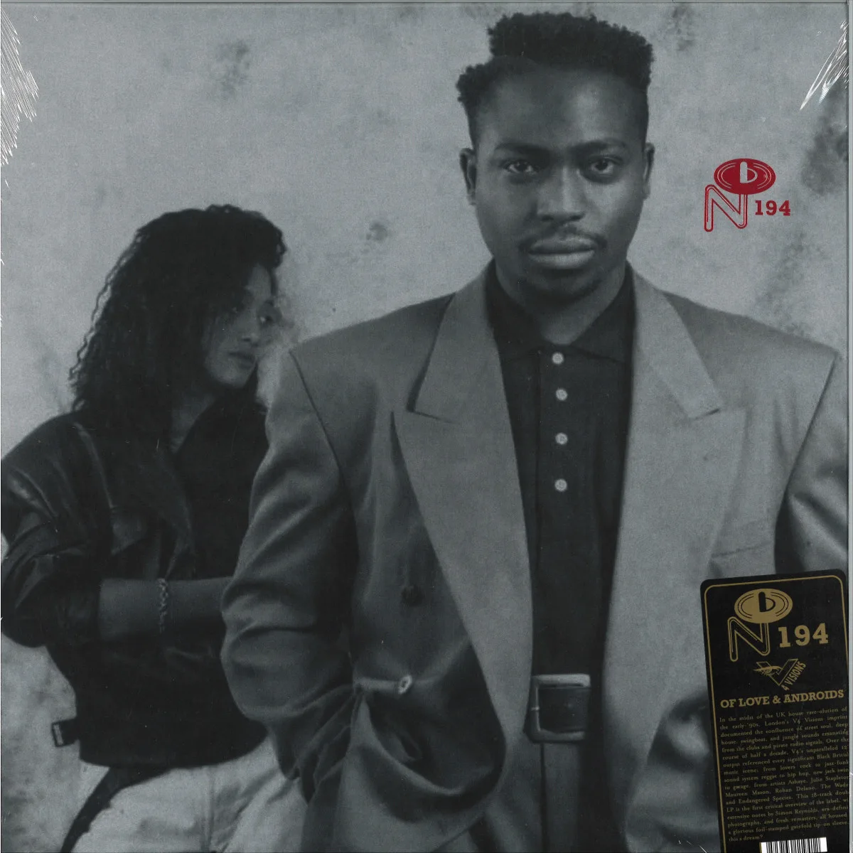 Various — V4 VISIONS: OF LOVE & ANDROIDS LP (2x12")