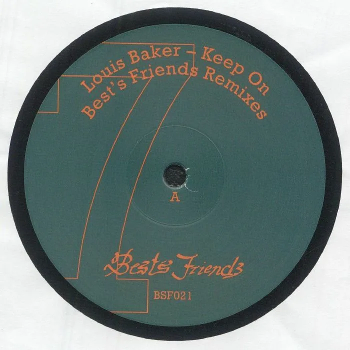 Лицевая сторона обложки — Louis BAKER — Keep On: Best's Friends Remixes