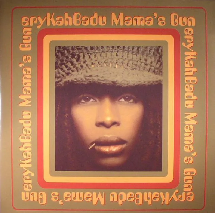Лицевая сторона обложки — Erykah BADU — Mama's Gun (reissue)