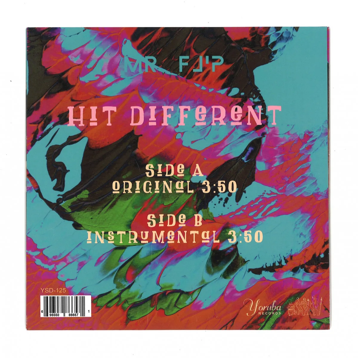 Обратная сторона обложки — Osunlade Mr Flip — Hit Different