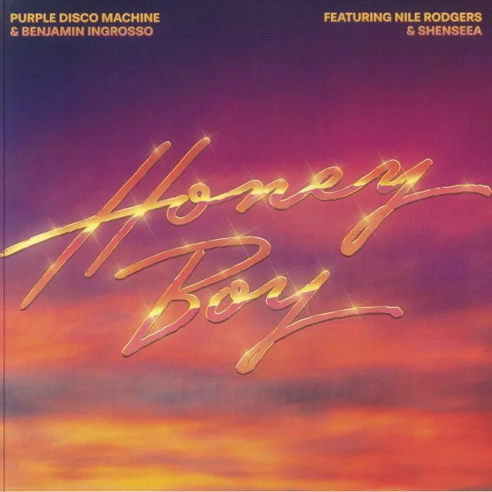 Front cover — PURPLE DISCO MACHINE / BENJAMIN INGROSSO / NILE RODGERS / SHENSEEA — Honey Boy (B-STOCK)