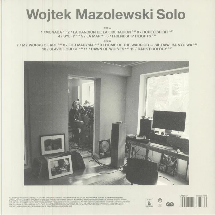Обратная сторона обложки — Wojtek MAZOLEWSKI — Solo