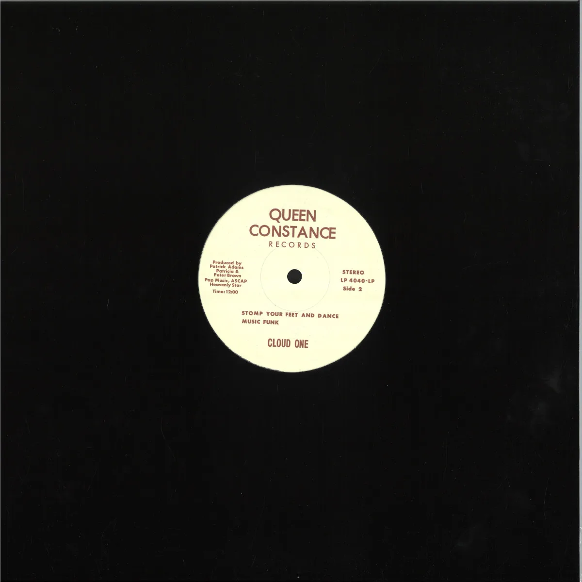 Back cover — Cloud One — Funky Disco Tracks Of Cloud One