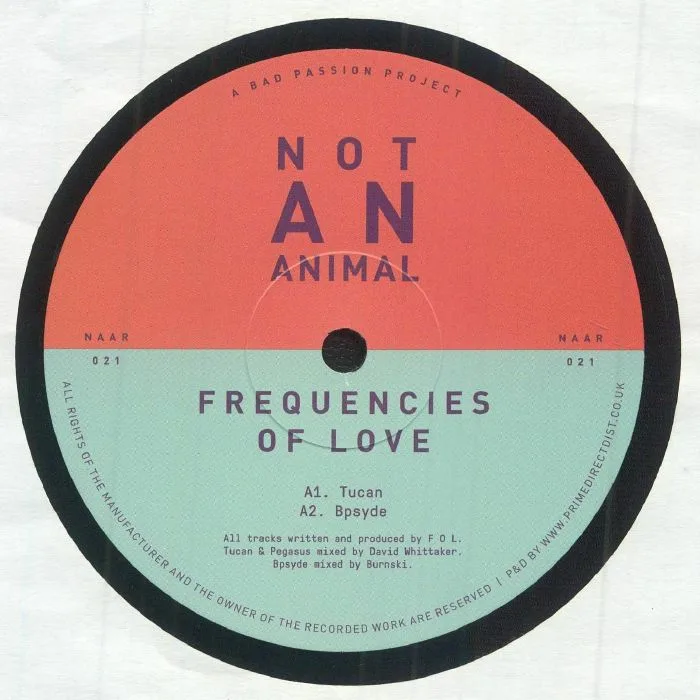 Front cover — FREQUENCIES OF LOVE — Frequencies Of Love