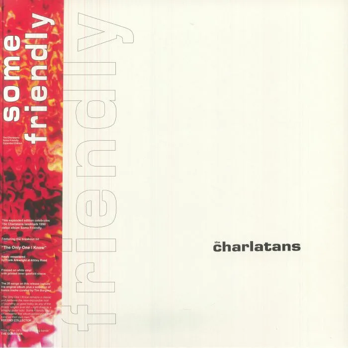 Front cover — The CHARLATANS — Some Friendly (35th Anniversary Edition)
