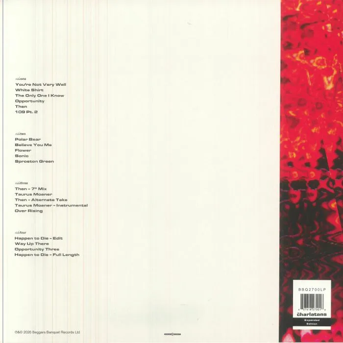 Back cover — The CHARLATANS — Some Friendly (35th Anniversary Edition)