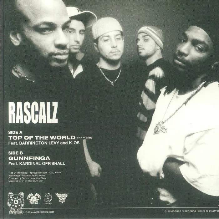 Back cover — RASCALZ — Top Of The World