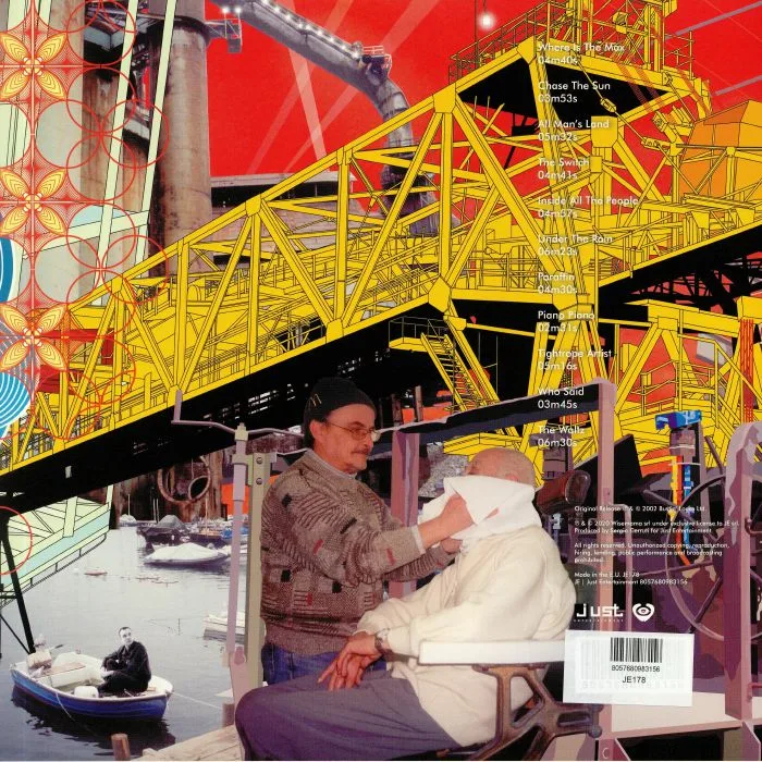 Back cover — PLANET FUNK — Non Zero Sumness
