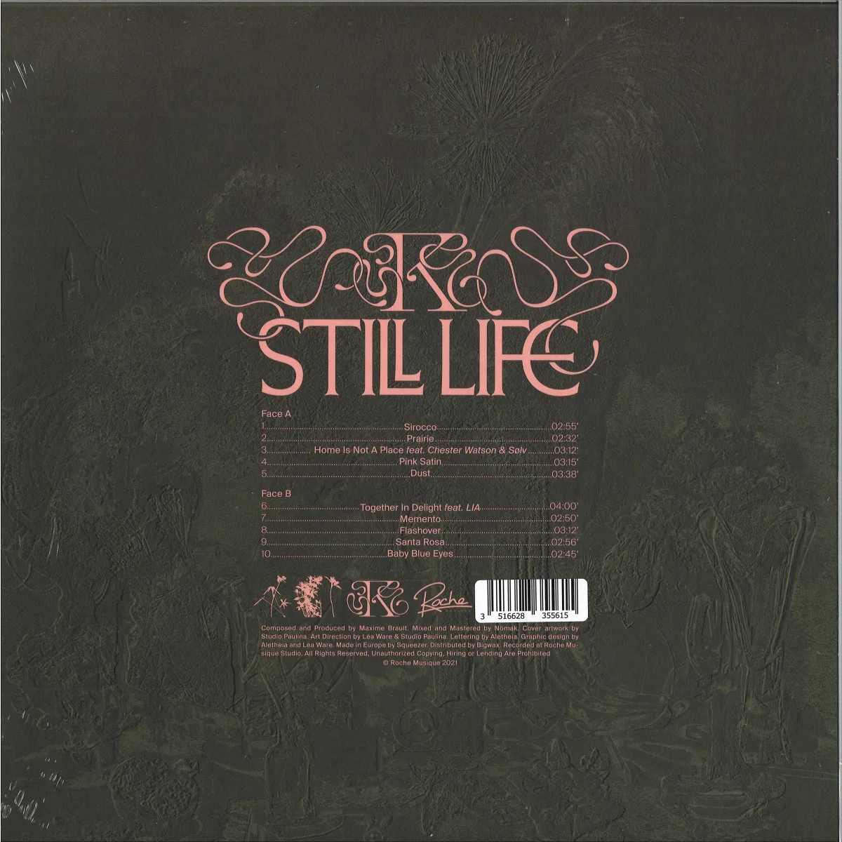 Обратная сторона обложки — Katuchat — Still Life LP