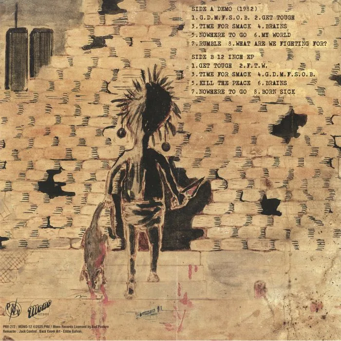Обратная сторона обложки — BAD POSTURE — C / S (reissue)