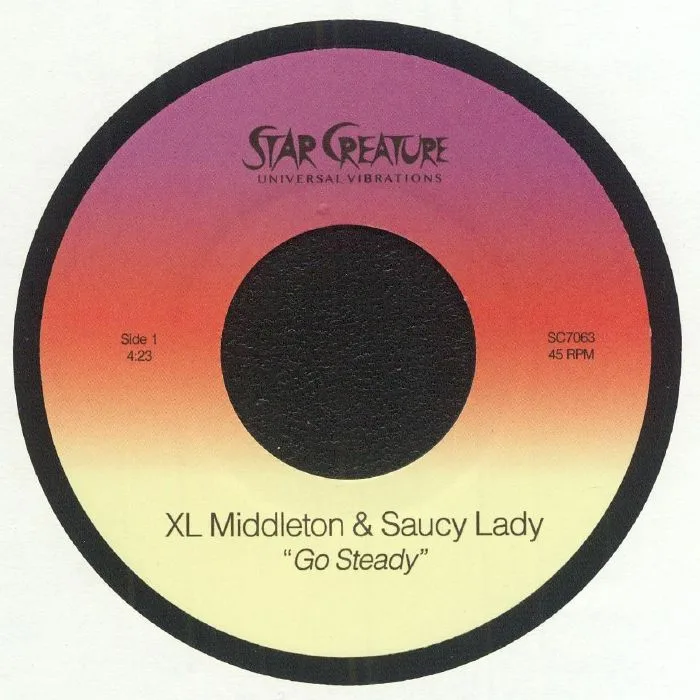 Лицевая сторона обложки — XL MIDDLETON / SAUCY LADY — Go Steady