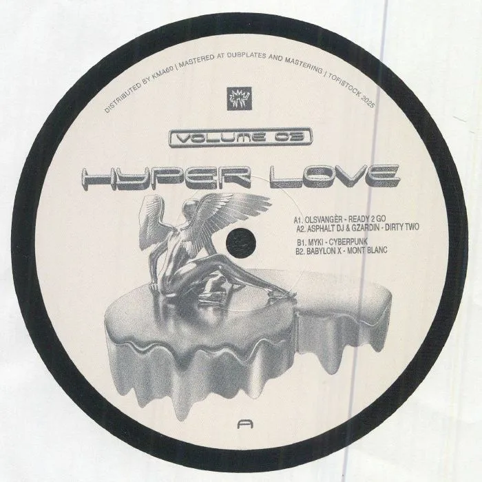 Front cover — OLSVANGER / ASPHALT DJ / GZARDIN / MYKI / BABYLON X — Hyper Love Vol 3