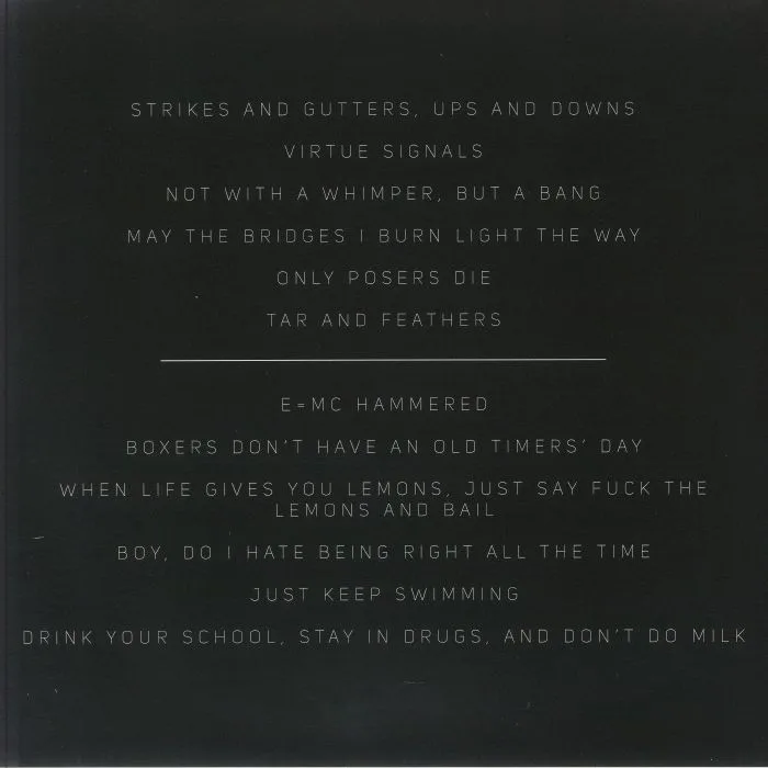 Back cover — KID YOU NOT — Home Again