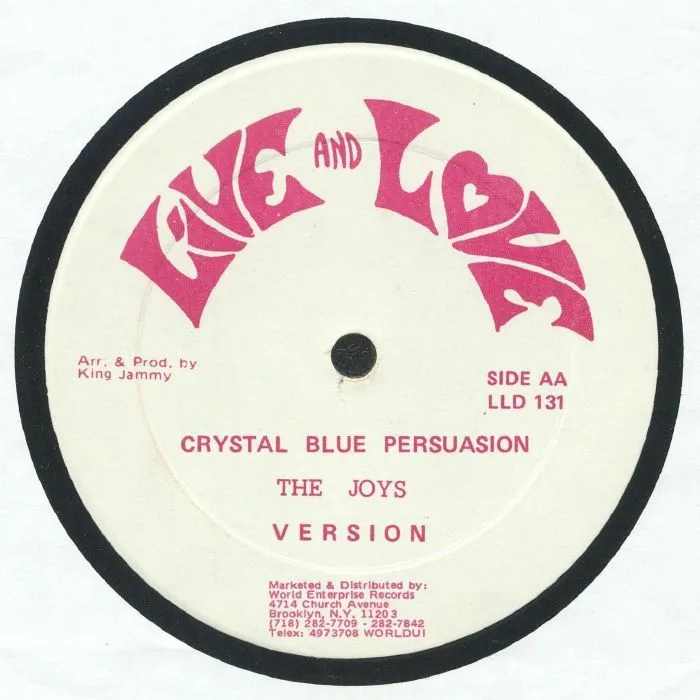 Back cover — Admiral BAILEY / THE JOYS aka THE JAYS — Boom Youth