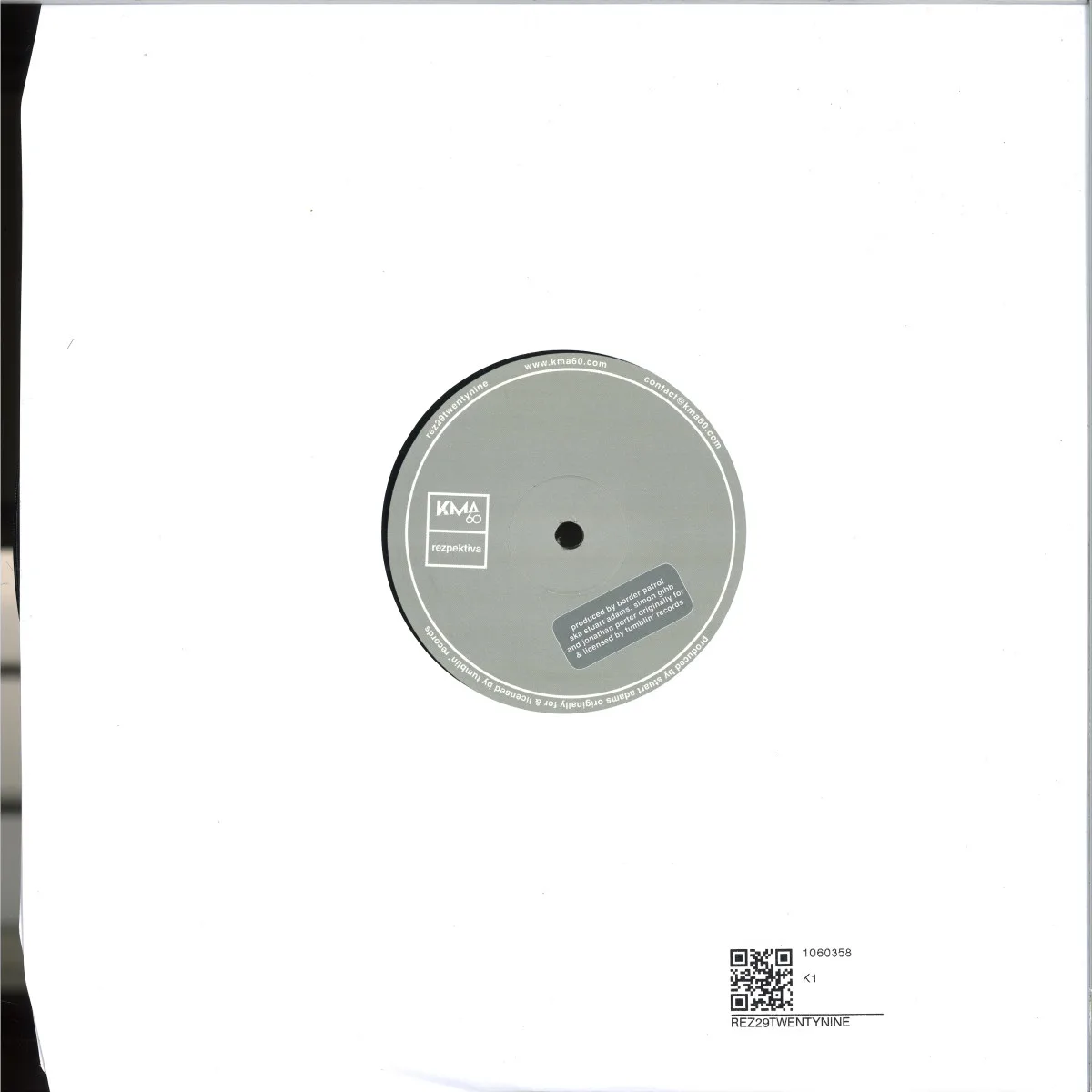 Back cover — Border Patrol — REZ29twentynine