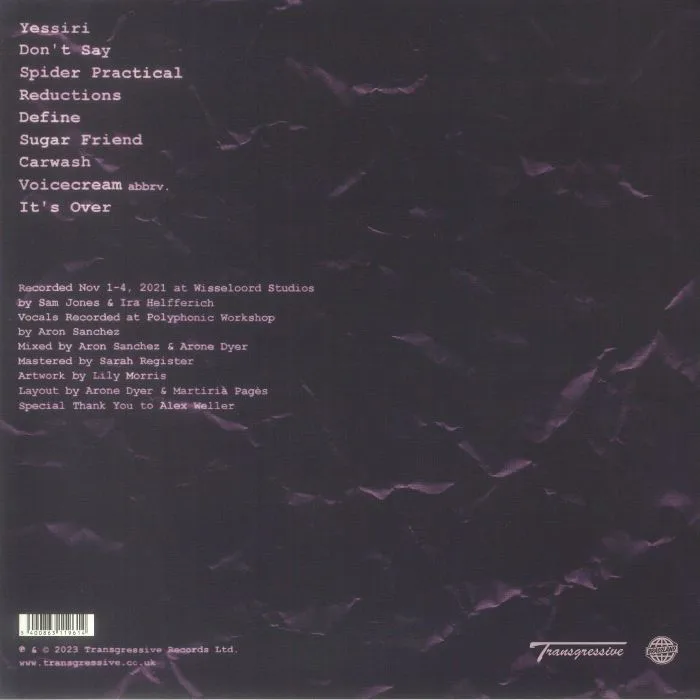 Back cover — Arone DYER / STARGAZE — Arone vs STARGAZE
