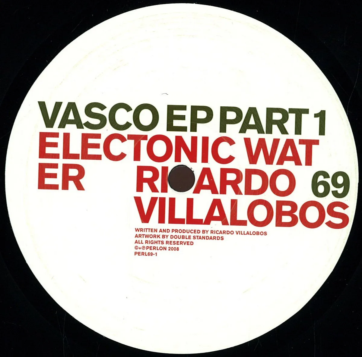 Обратная сторона обложки — Ricardo Villalobos — Vasco EP 2x12"