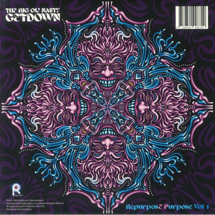 Обратная сторона обложки — The BIG OL' NASTY GETDOWN — Repurpose Purpose Vol 1