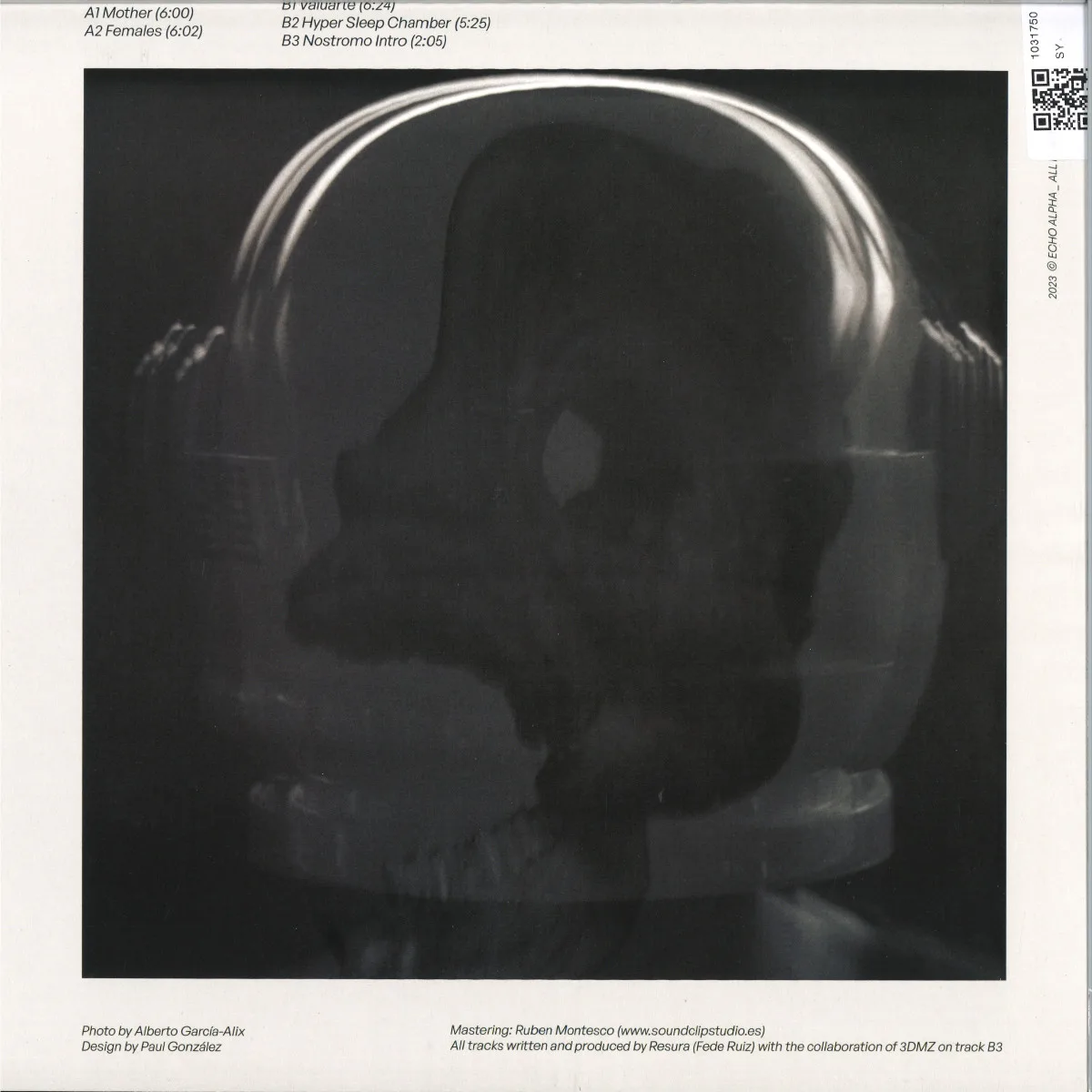 Back cover — Resura — NOSTROMO EP