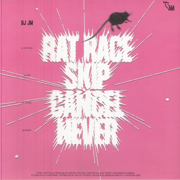 Back cover — DJ JM — Rat Race