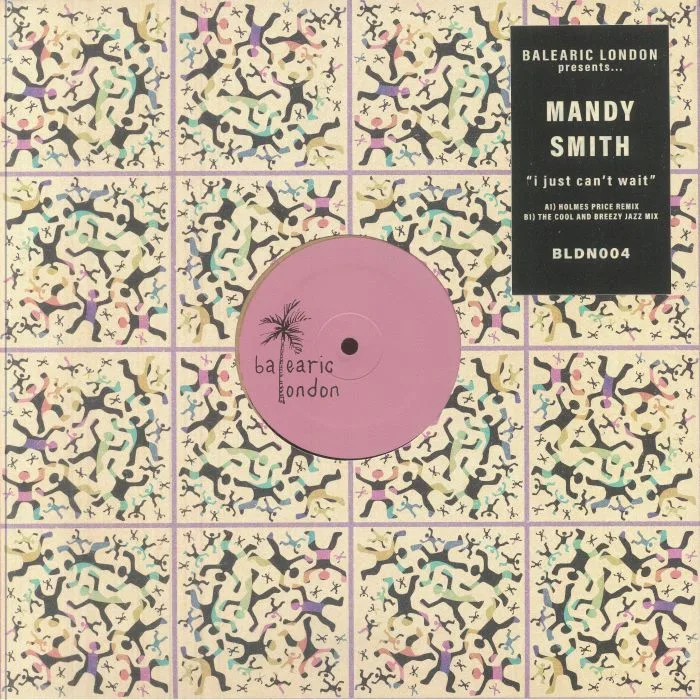 Front cover — Mandy SMITH — I Just Can't Wait (remixes)