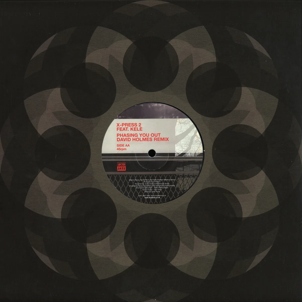 Back cover — X-Press 2feat.Kele Okereke — Phasing You Out