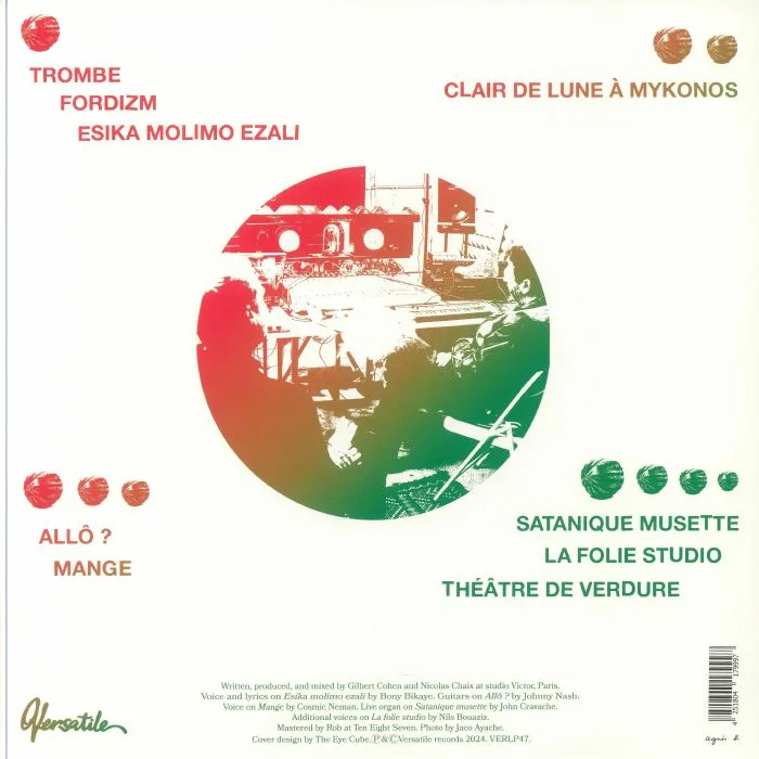 Back cover — CHATEAU FLIGHT — La Folie Studio