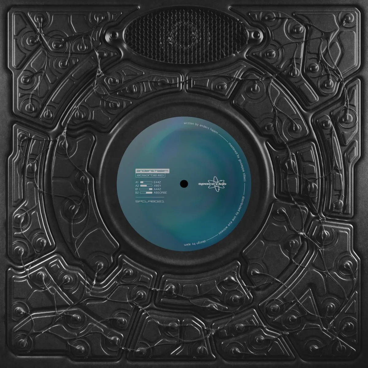 Обратная сторона обложки — Anders Hajem — Absorbe EP