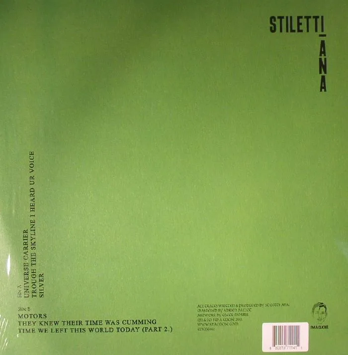 Обратная сторона обложки — STILETTI ANA — Stiletti Ana