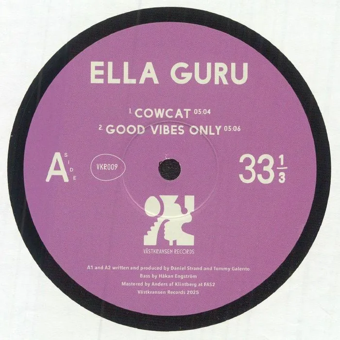 Лицевая сторона обложки — ELLA GURU — Good Vibes Only