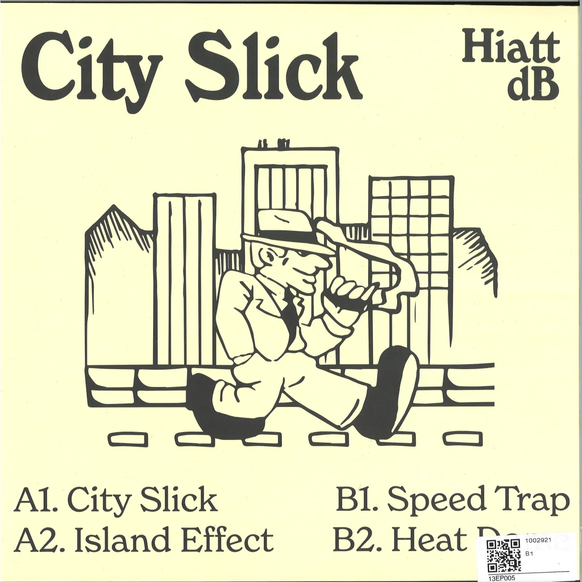 Обратная сторона обложки — Hiatt Db — City Slick EP