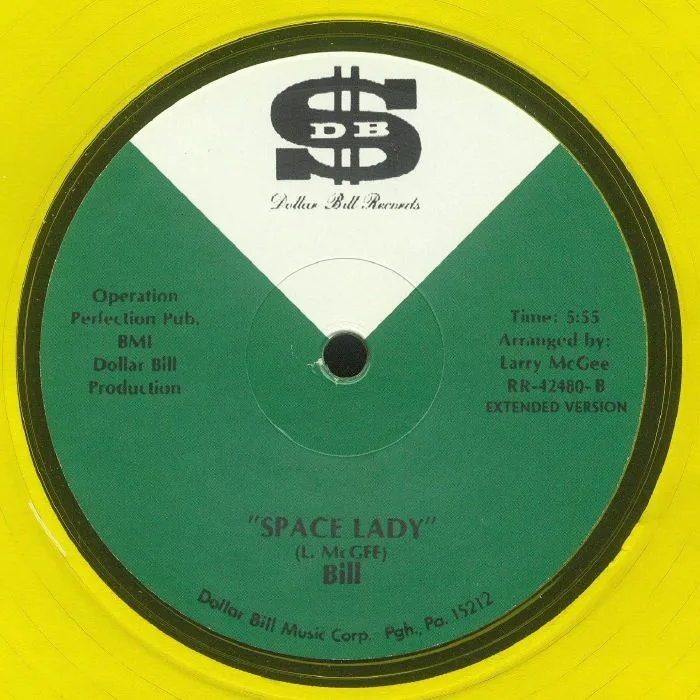Обратная сторона обложки — BILL — Space Lady (reissue)