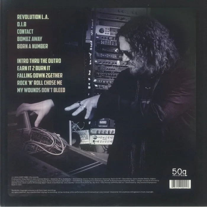 Back cover — Dizzy REED — Rock 'N' Roll Chose Me