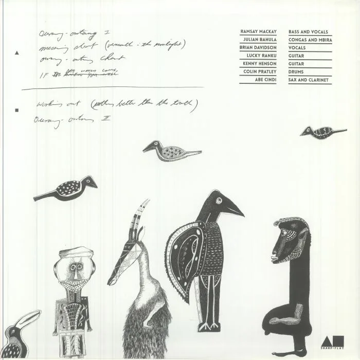 Back cover — FREEDOMS CHILDREN with MALOMBO JAZZ MAKERS — Ourang Outang