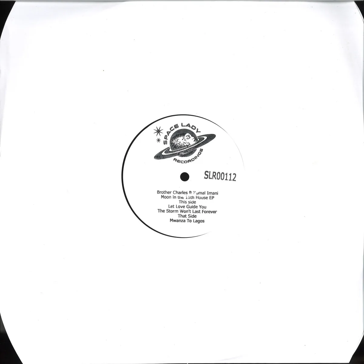 Обратная сторона обложки — Brother Charles Featuring Kamal Imani — Moon in the 11th House EP