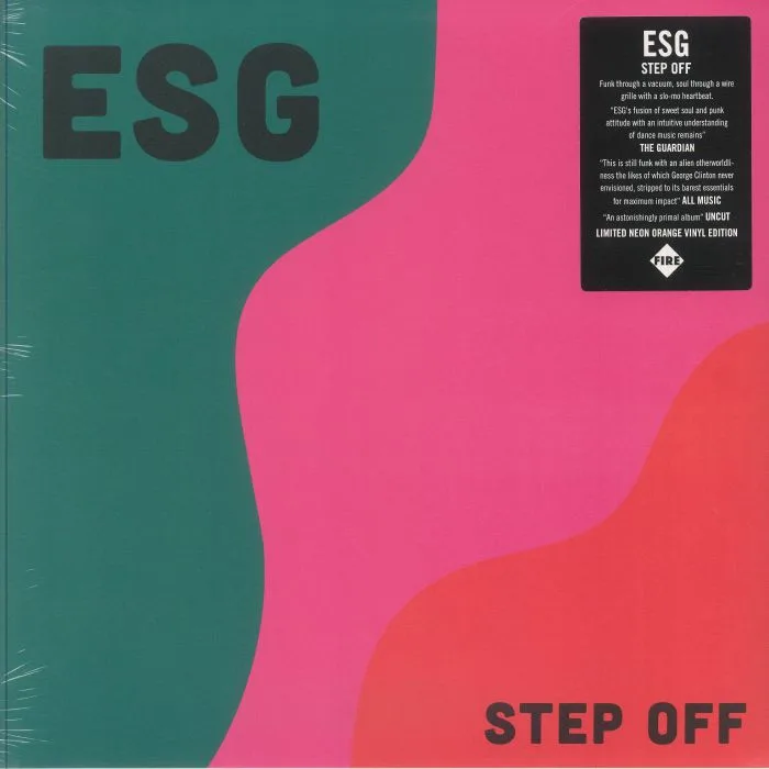 Лицевая сторона обложки — ESG — Step Off (reissue)