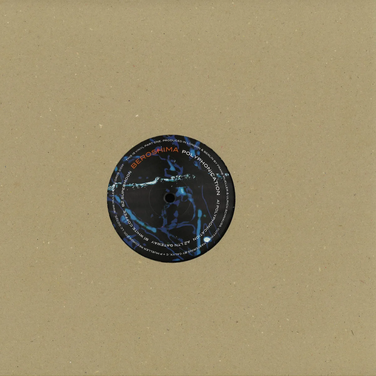 Back cover — Beroshima — Polyphonication Part 1