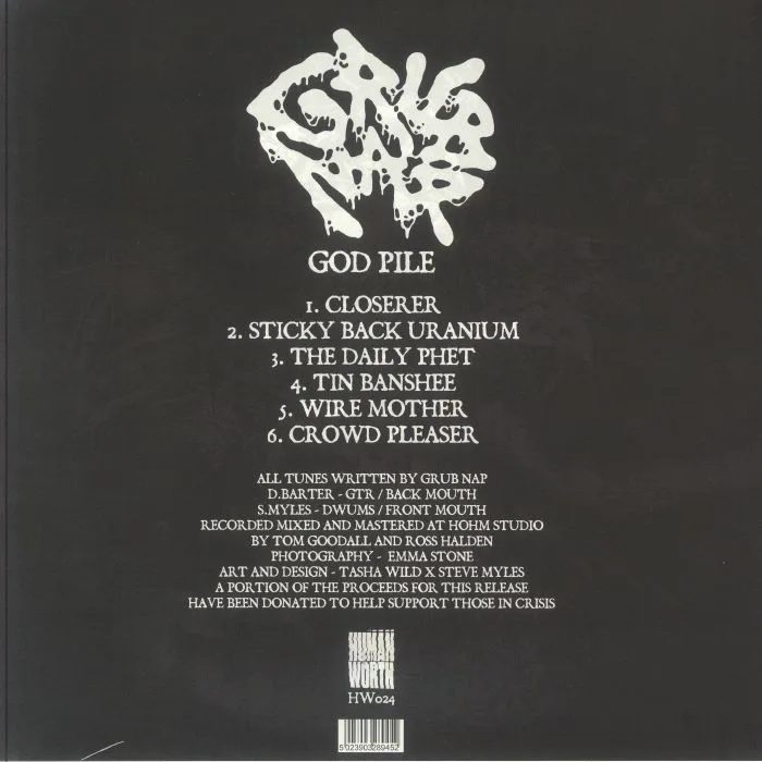 Обратная сторона обложки — GRUP NAP — God Pile