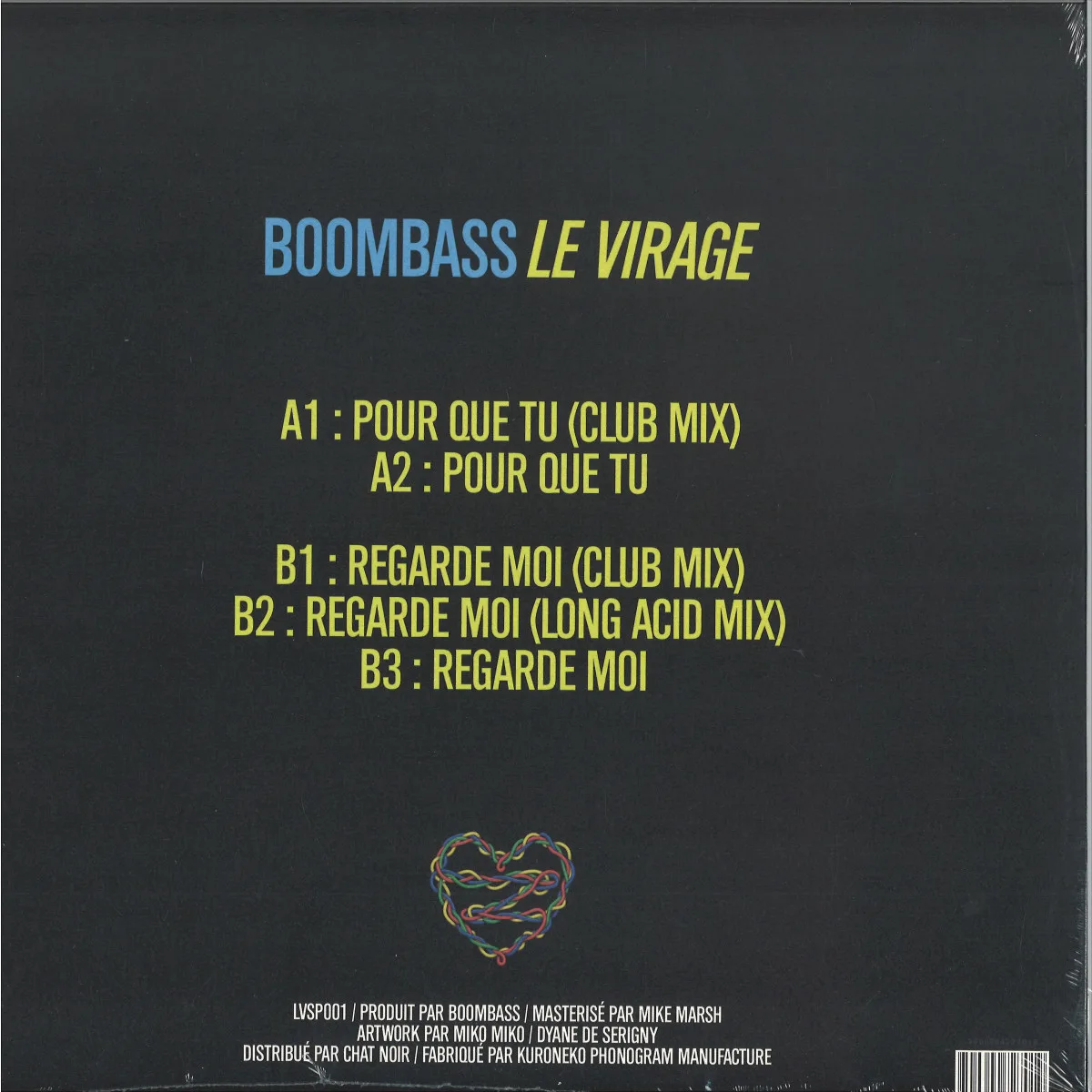 Обратная сторона обложки — Boombass — Le Virage