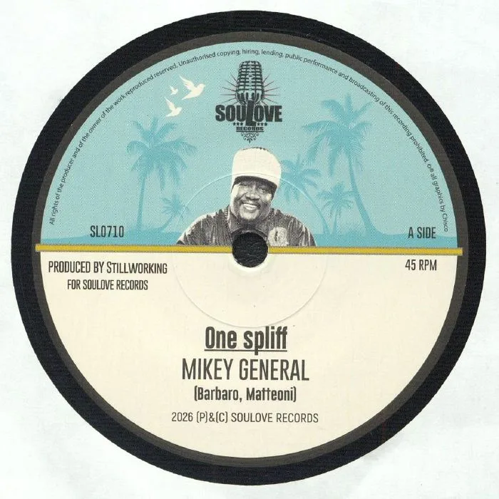 Mikey GENERAL / DJ AFGHAN — One Spliff