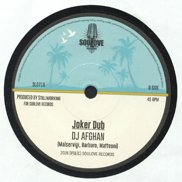 Back cover — Mikey GENERAL / DJ AFGHAN — One Spliff