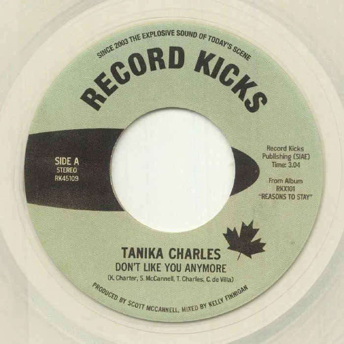 Front cover — Tanika CHARLES — Don't Like You Anymore