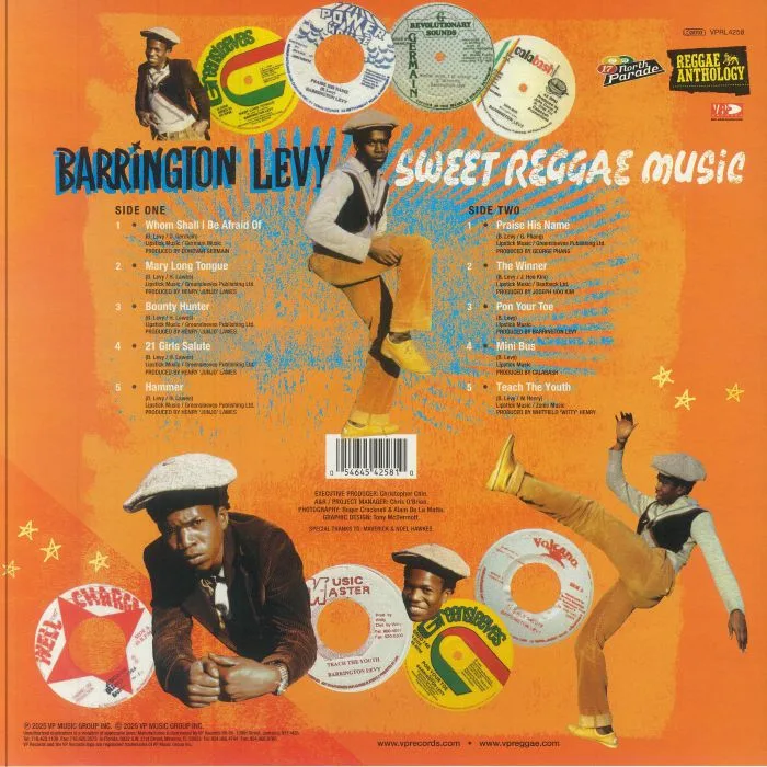 Back cover — Barrington LEVY — Sweet Reggae Music 2: 1979-1984