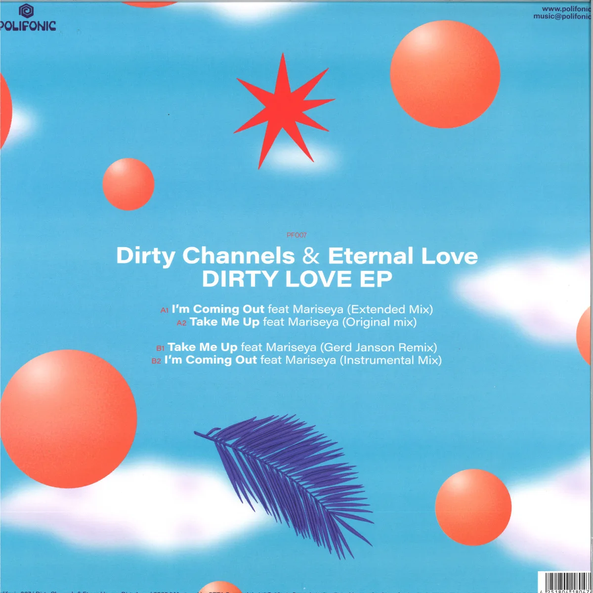 Back cover — Dirty Channels&Eternal Love — DIRTY LOVE EP